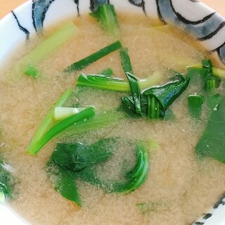 だし香る☆小ネギと小松菜のお味噌汁